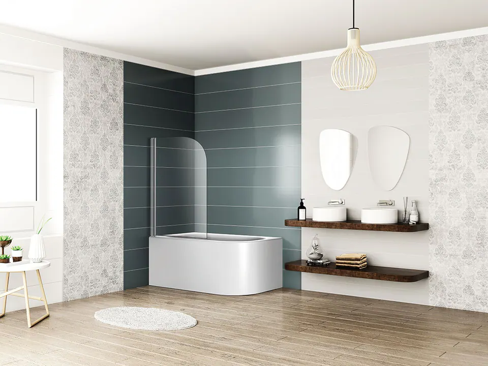 Shower screen, shower