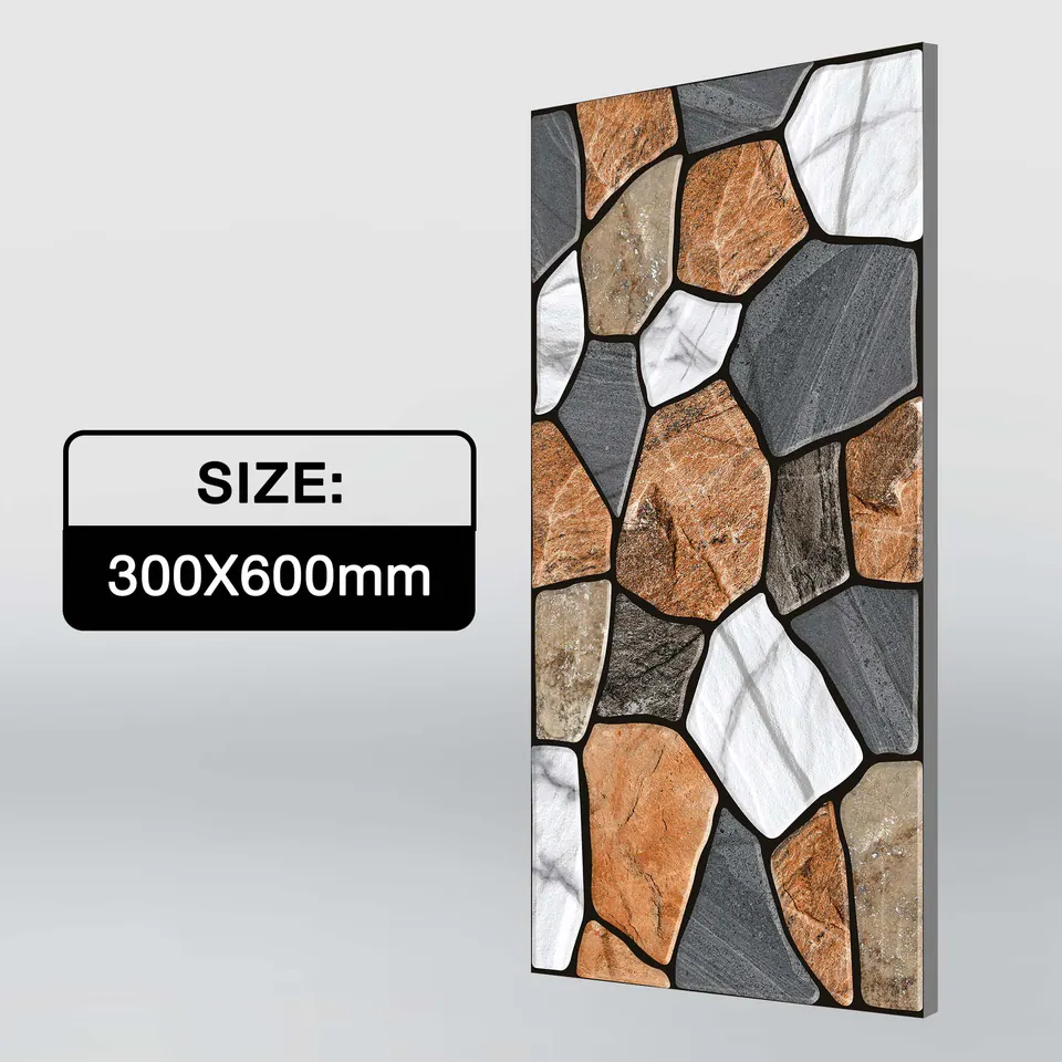 Exterior wall tile WQ36011G-N, tile face