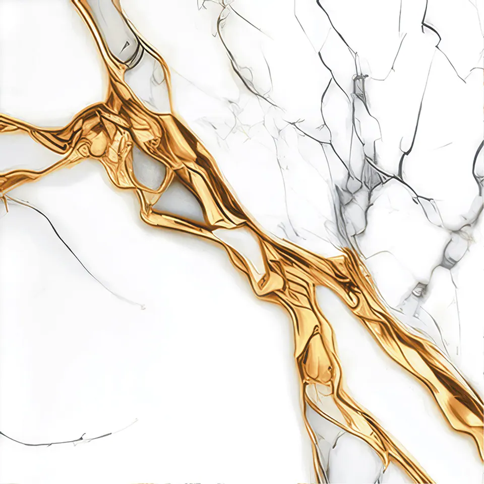 Glazed polished tile YMP66257G MF, tile face